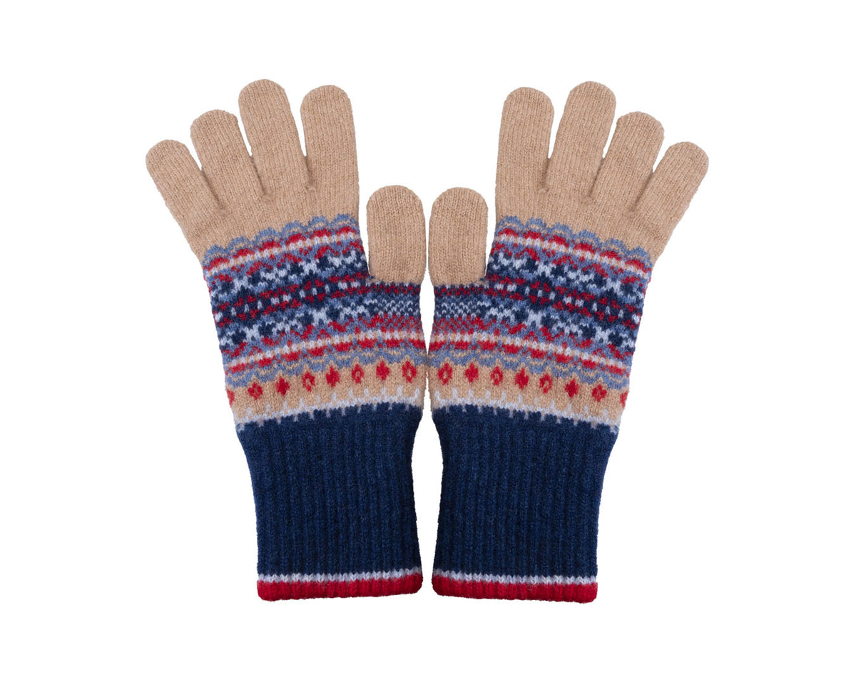 Alloa Gloves | Classic Fairisle