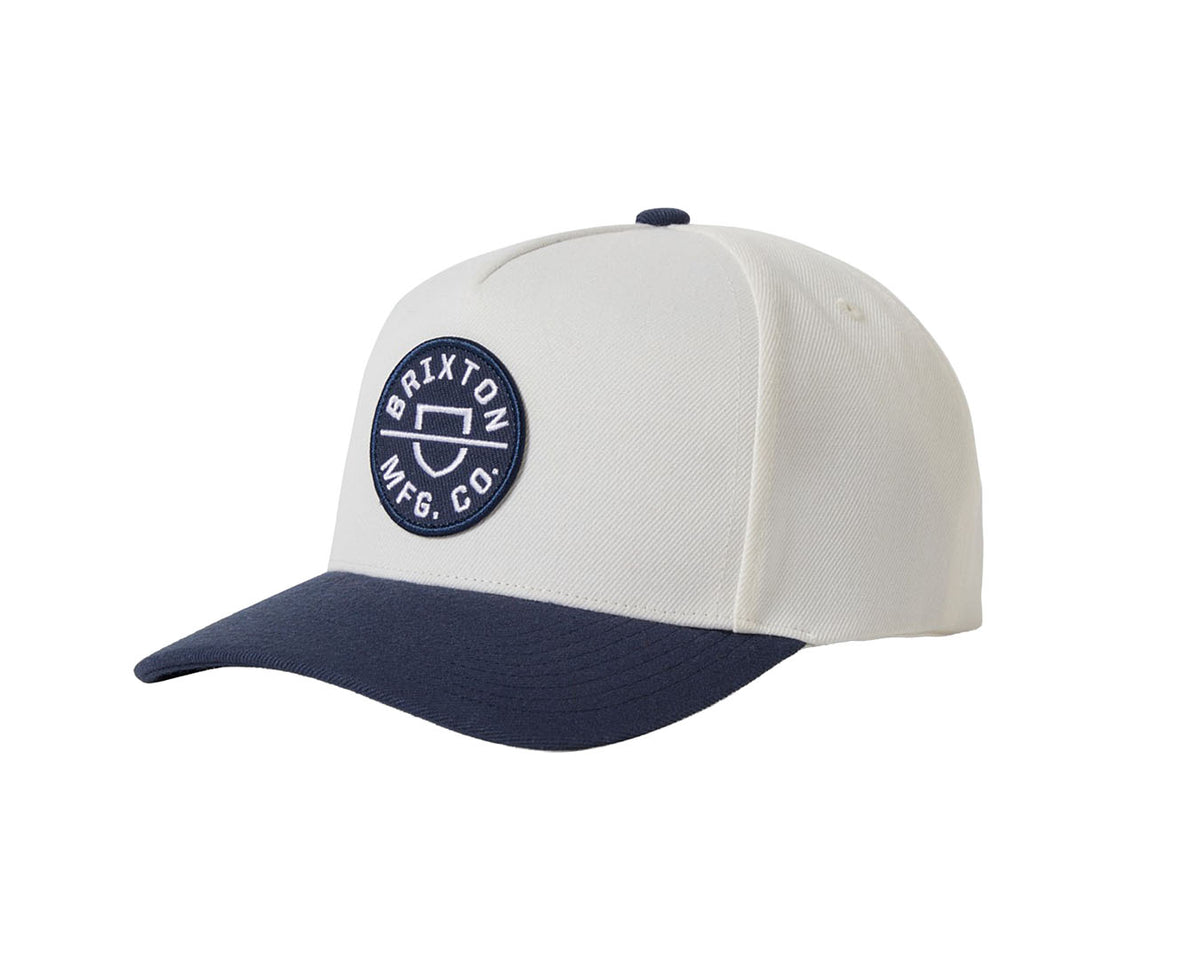 Crest Trucker Snapback | Mood Indigo & Off White