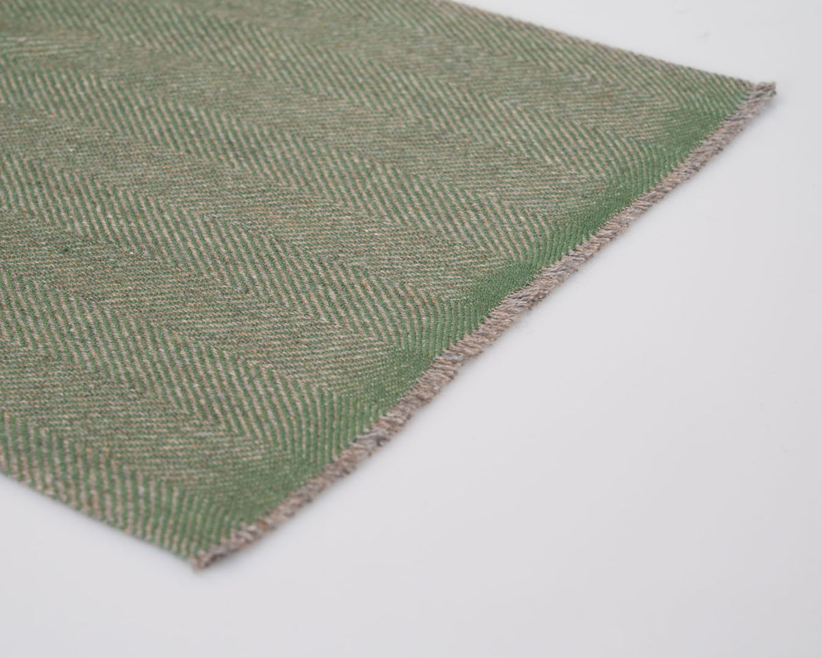 Wentworth Hat Company, Pure Cashmere Scarf | Peridot Herringbone, - ©The Hattery Katoomba    
