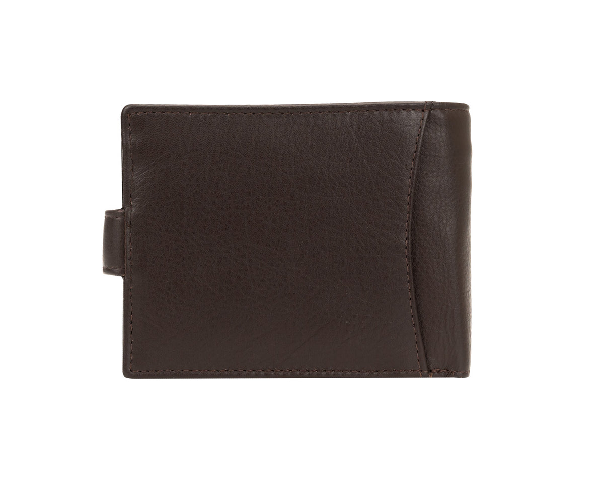 Rugged Hide, Utility Wallet | Dark Brown Leather, - ©The Hattery Katoomba    