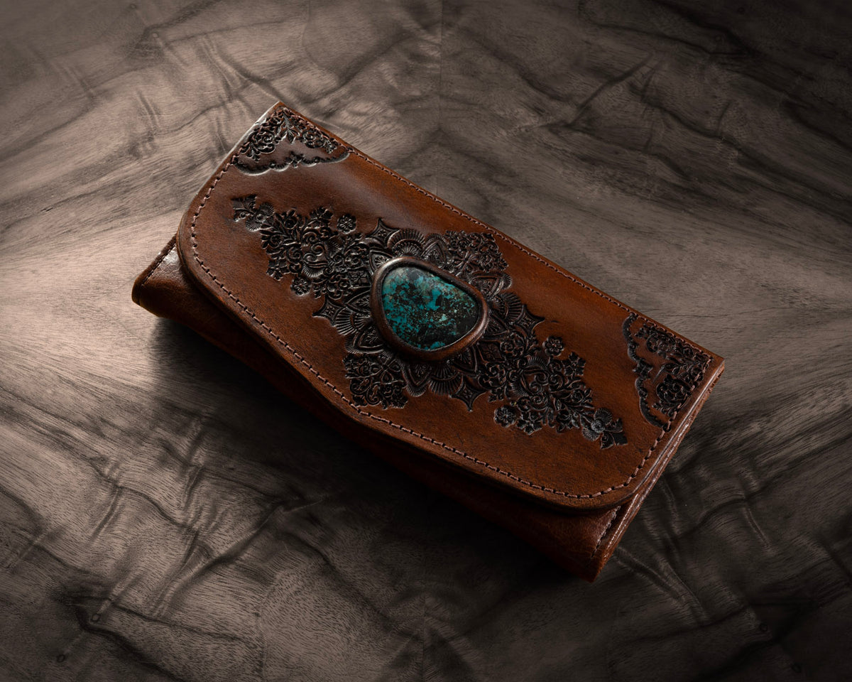 Mandala Wallet | Turquoise