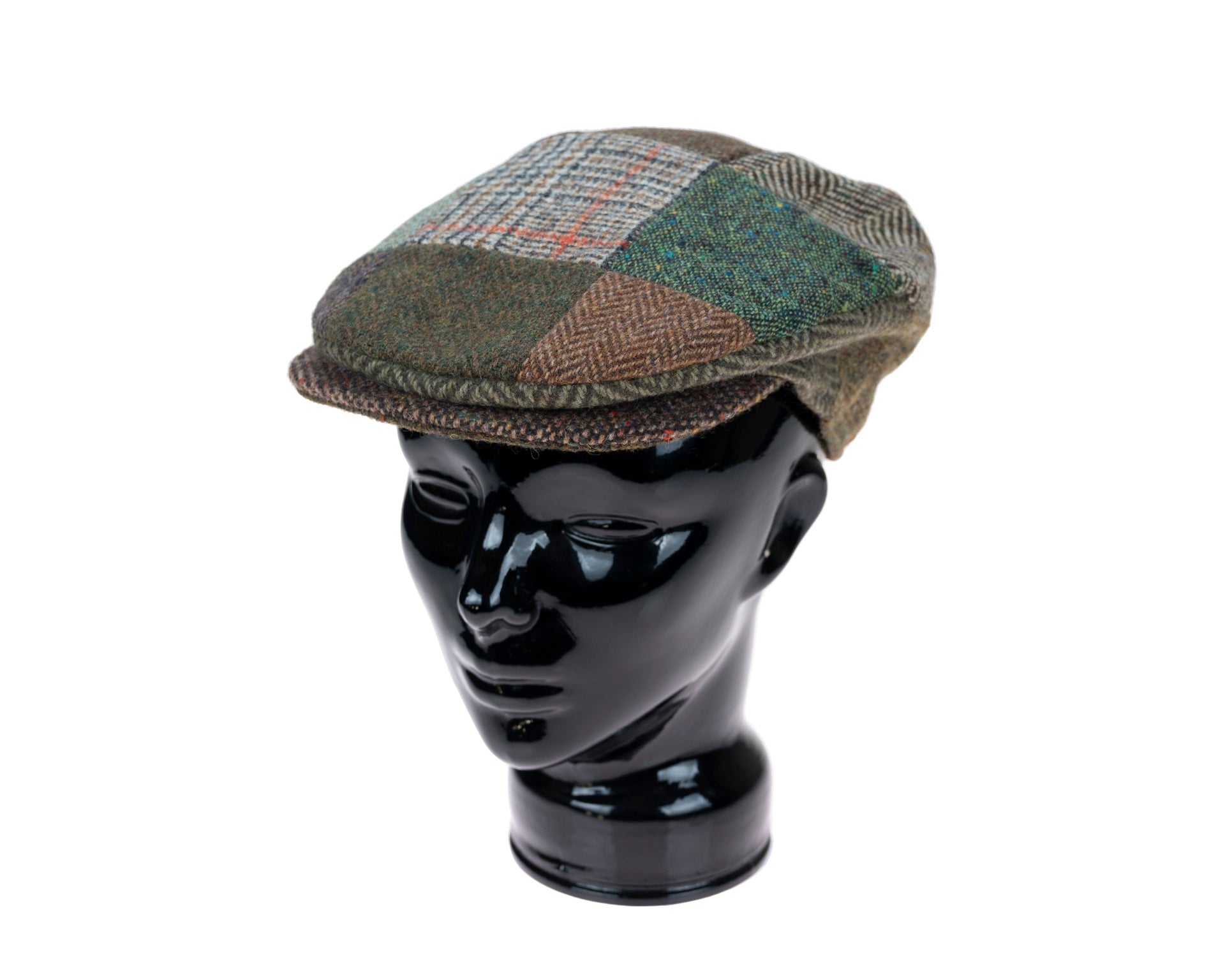 Vintage Patchwork Cap | Pattern Tweed - The Hattery