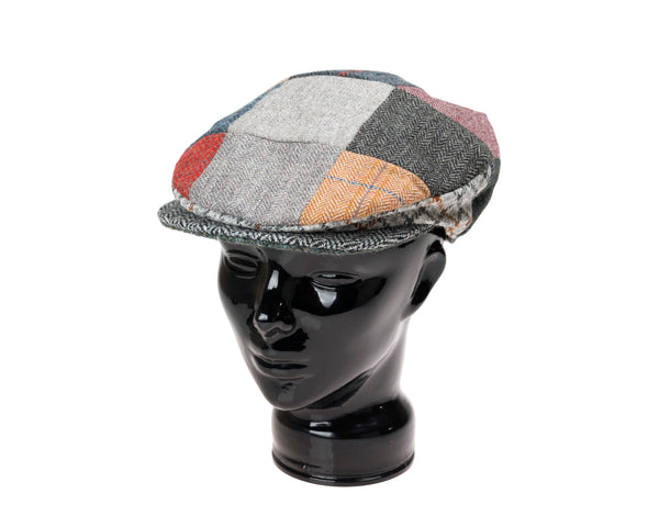 Vintage Patchwork Cap | Pattern Tweed - The Hattery