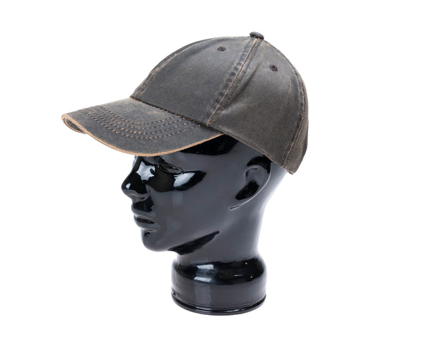 Weathered Baseball Cap | Brown - The Hattery